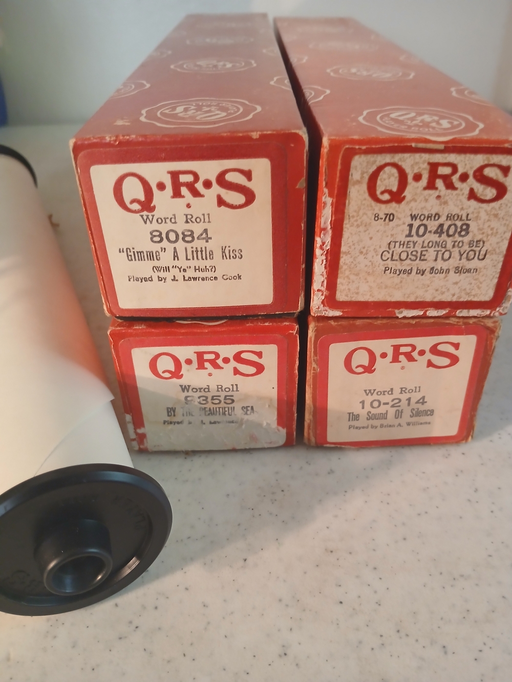 QRS Vintage Word Rolls - Pack of 4
